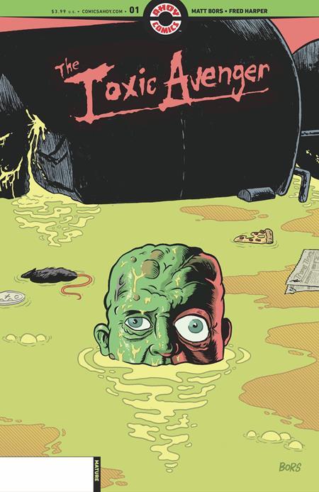 TOXIC AVENGER #1 CVR B 3 COPY MATT BORS UNLOCK VAR (OF 5)