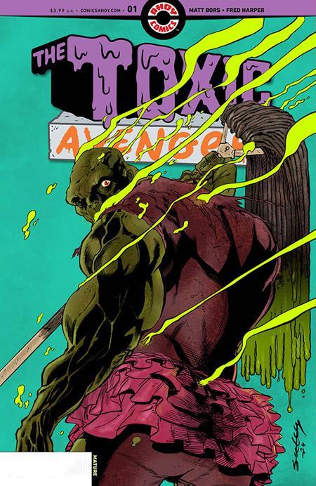 TOXIC AVENGER #1 CVR C 5 COPY TIM SEELEY UNLOCK VAR (OF 5)