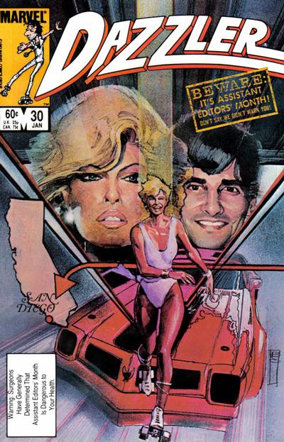 Dazzler 1981 #30 Direct ed. - back issue - $5.00