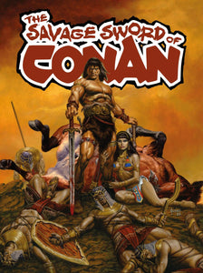 SAVAGE SWORD OF CONAN #1 SDCC EXC FOIL JUSKO OF 6 CVR E