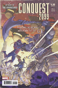 CONQUEST 2099 #1 PETE WOODS VAR CVR C