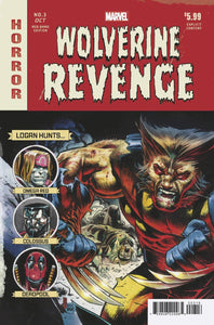 WOLVERINE REVENGE - RED BAND #3 NIC KLEIN HOMAGE VAR POLYBAGGED 1:25 INCV