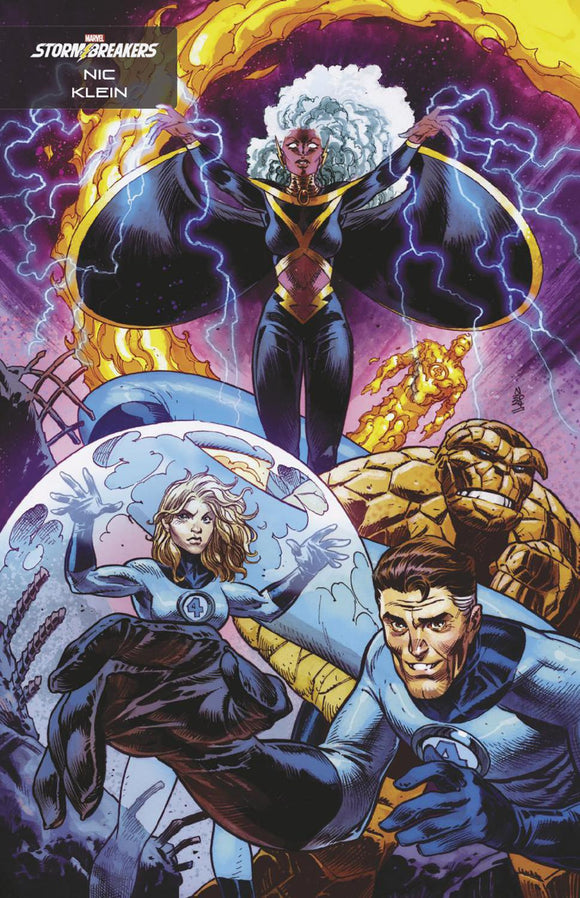 FANTASTIC FOUR #26 NIC KLEIN STORMBREAKERS VAR CVR C