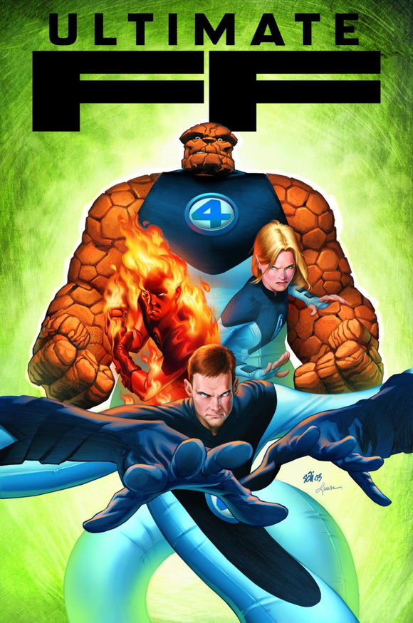 ULTIMATE FANTASTIC FOUR OMNIBUS VOL 1 STUART IMMONEN COVER HC