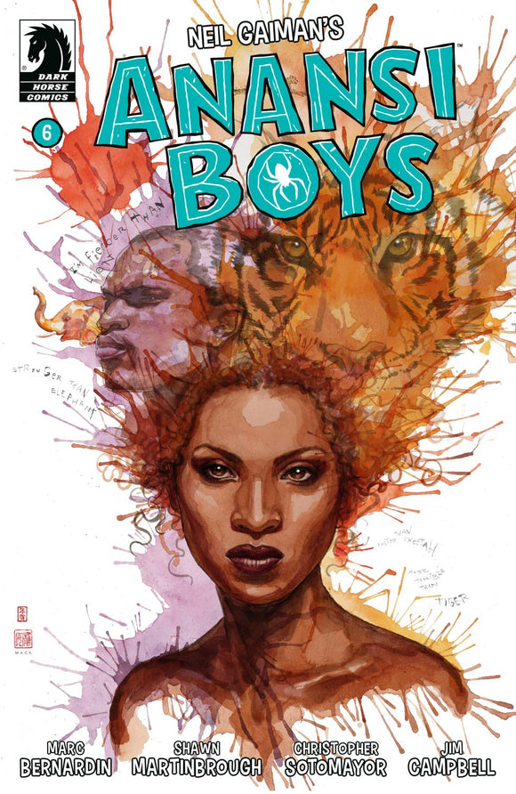 ANANSI BOYS I #6 CVR A DAVID MACK