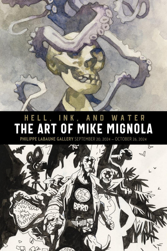 HELL INK AND WATER THE ART OF MIKE MIGNOLA HC