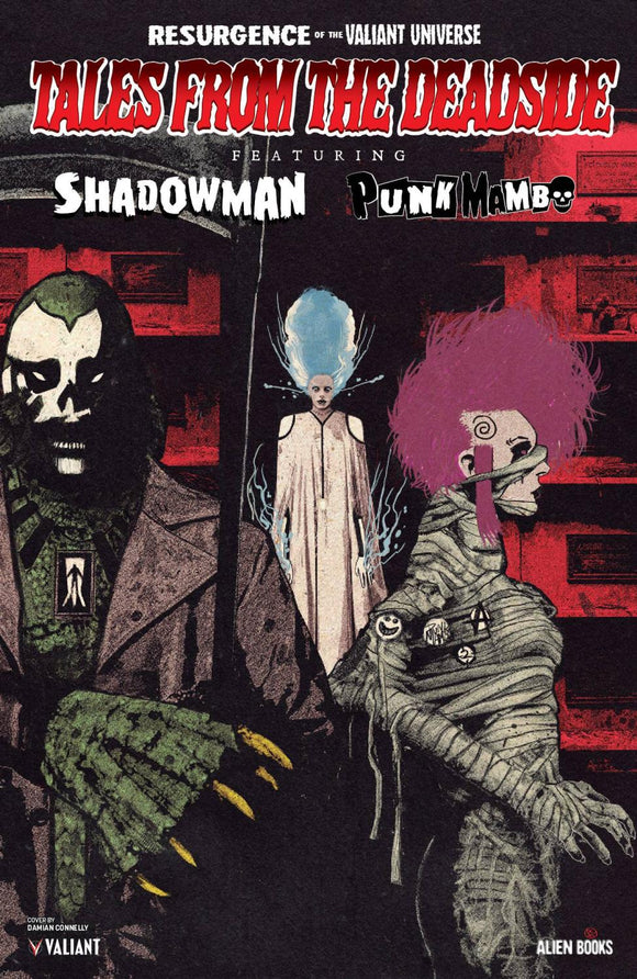 SHADOWMAN AND PUNK MAMBO TALES ONE SHOT CVR B CONNELLY MONSTER #