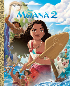 DISNEY MOANA 2 BIG GOLDEN BOOK HC