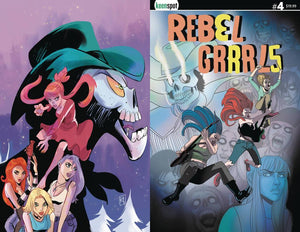 REBEL GRRRLS #4 CVR D AHMAD BECKA HOLOFOIL