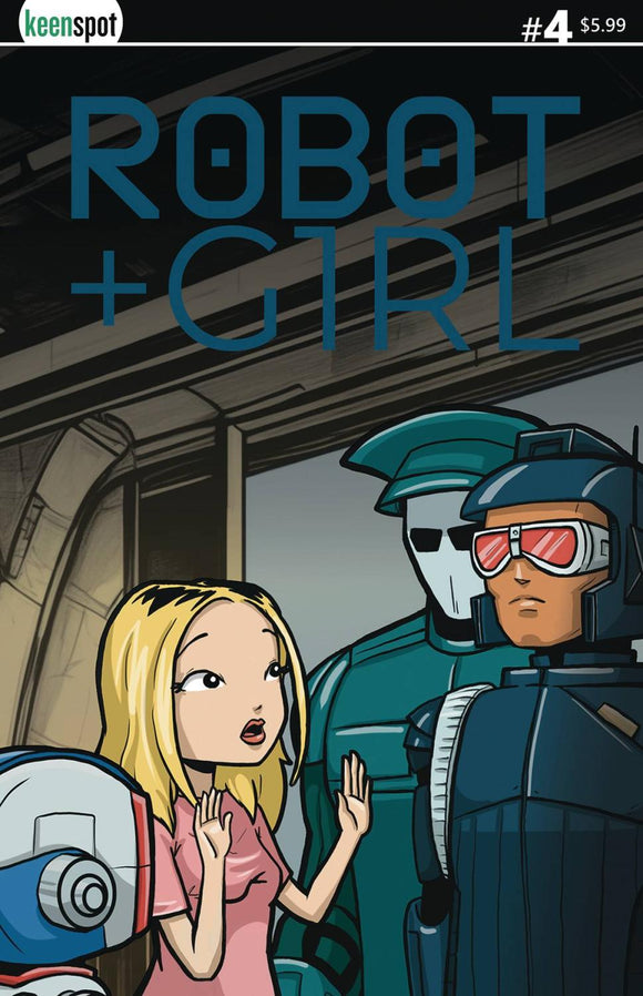 ROBOT GIRL #4 CVR B MIKE WHITE