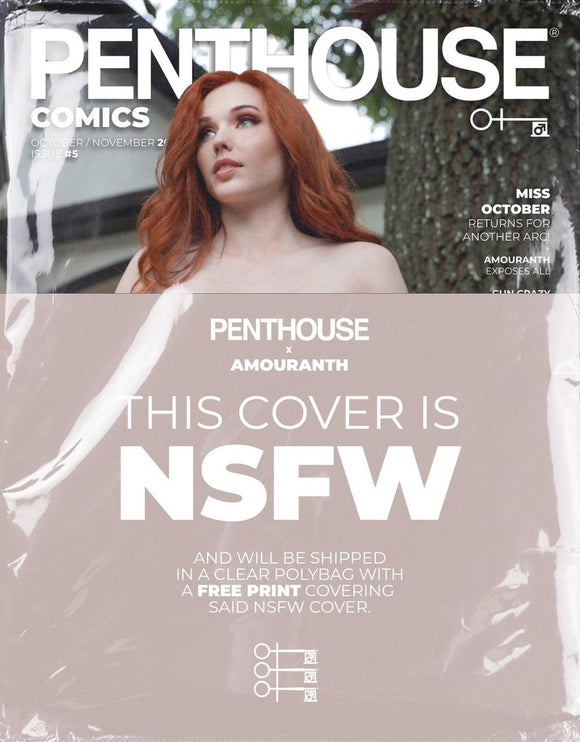 PENTHOUSE COMICS #5 CVR F AMOURANTH NSFW POLYBAGGED