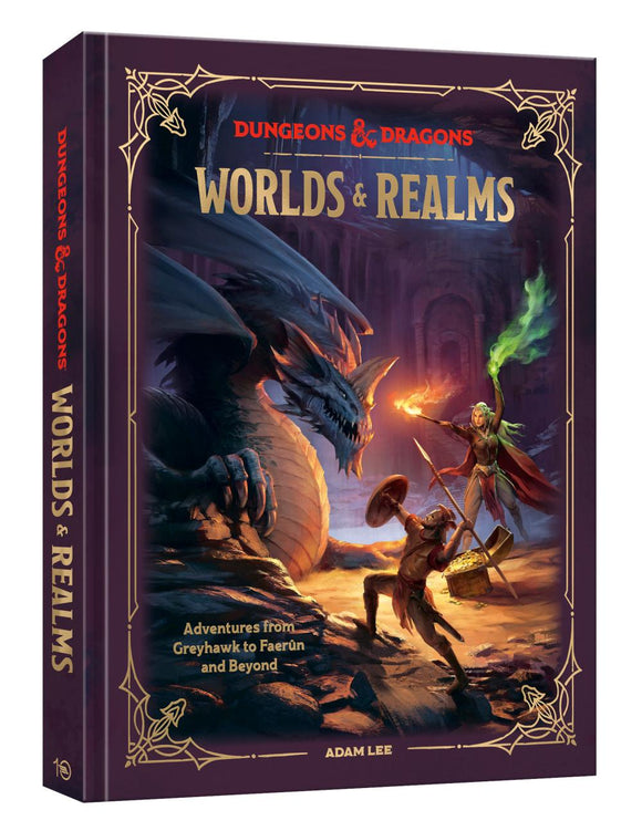 DUNGEONS AND DRAGONS WORLDS AND REALMS HC