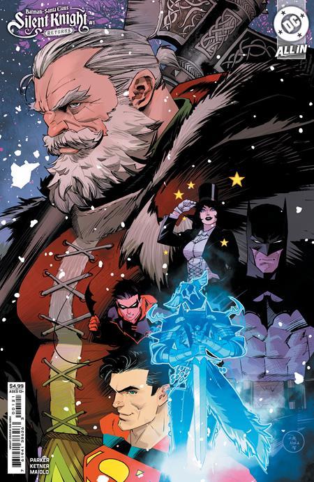 BATMAN SANTA CLAUS SILENT KNIGHT RETURNS #1 CVR B DAN MORA CARD STOCK VAR OF 5