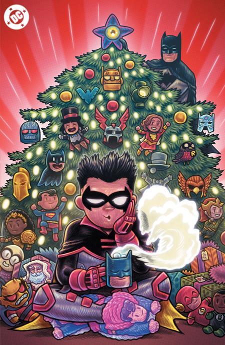 BATMAN SANTA CLAUS SILENT KNIGHT RETURNS #1 CVR C DAN HIPP DC HOLIDAY SURPRISE RUB AND SNIFF POLYBAG VAR OF 5