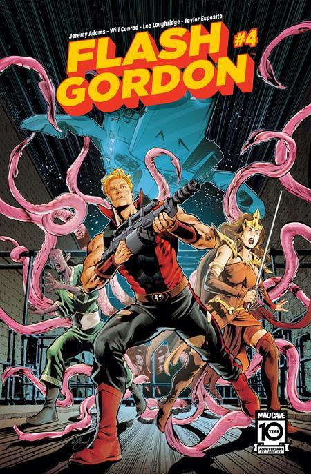 FLASH GORDON #4CVRAWILL CONRAD CVR A