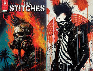 STITCHES #1 CVR F TODD SKULL AND AND NAOMI GRIFFIN HOLOFOIL FLIP VAR OF 3