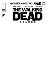 WALKING DEAD DELUXE #100 CVR J BLANK SKETCH VAR