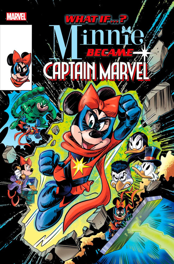 MARVEL AND DISNEY WHAT IF MINNIE BECAME CAPTAIN MARVEL #1 CVR A