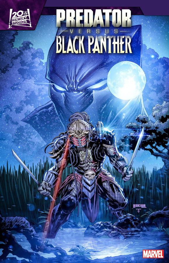 PREDATOR VS BLACK PANTHER #4 KEN LASHLEY VAR CVR B