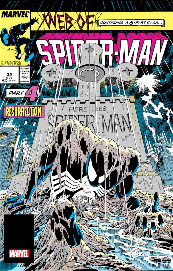 WEB OF SPIDER-MAN #32 FACSIMILE EDITION CVR A