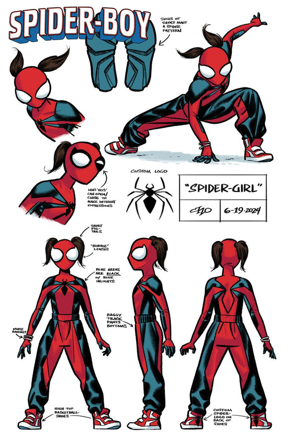 SPIDER-BOY #13 MICHAEL CHO DESIGN VAR 1:10 INCV