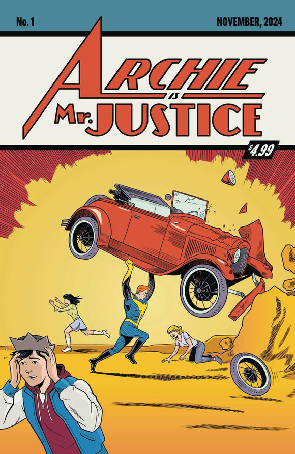 ARCHIE IS MR JUSTICE #1 CVR C MATT TALBOT OF 4