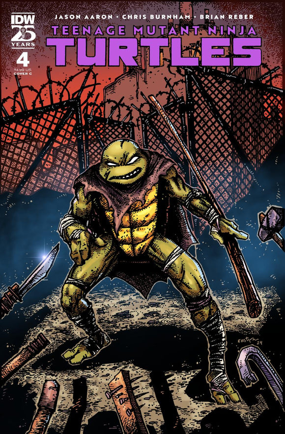 TEENAGE MUTANT NINJA TURTLES 2024 #4 VAR C EASTMAN CVR C