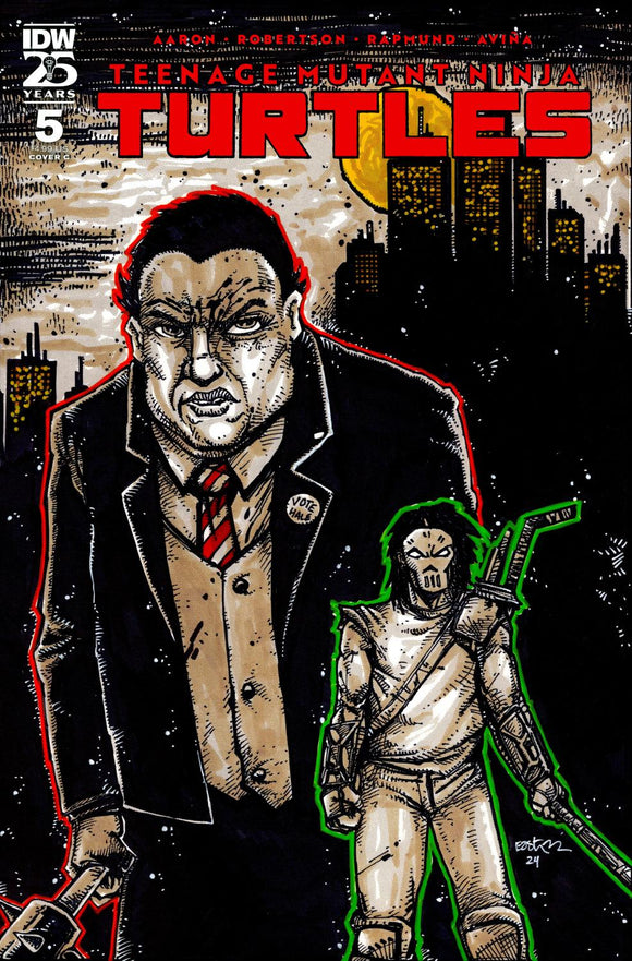 TEENAGE MUTANT NINJA TURTLES 2024 #5 VAR C EASTMAN CVR C