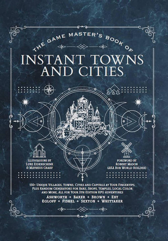 GAMEMASTERS BOOK OF INSTANT TOWNS AND CITIES HC