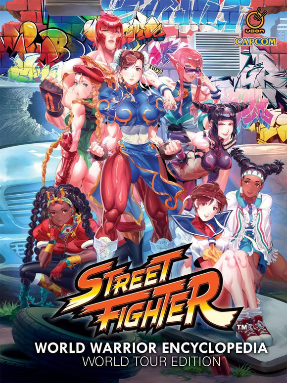 STREET FIGHTER WORLD WARRIOR ENCYCLOPEDIA WORLD TOUR EDITION HC Previously Offered Thru Other Distributors