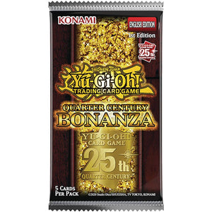 YU GI OH QUARTER CENTURY BONANZA BOOSTER DIS 24CT