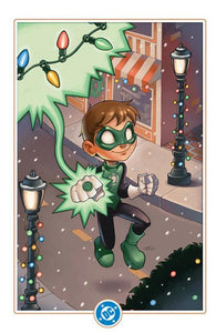 GREEN LANTERN #18 CVR D CHRISSIE ZULLOE DC WINTER WONDERLAND CARD STOCK VAR