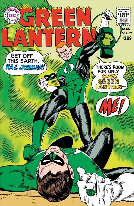 GREEN LANTERN #59 FACSIMILE EDITION CVR A GIL KANE AND MURPHY ANDERSON