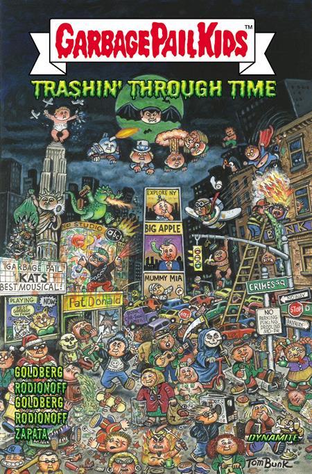 GARBAGE PAIL KIDS TRASHIN THROUGH TIME HC