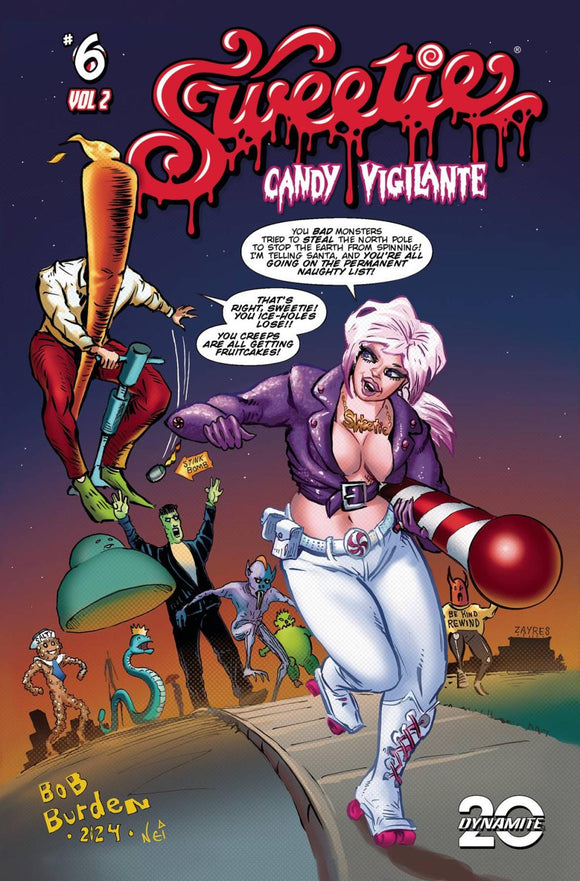 SWEETIE CANDY VIGILANTE VOL 2 #6 CVR B BURDEN