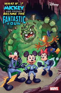 MARVEL AND DISNEY WHAT IF MICKEY AND FRIENDS BECAME THE FANTASTIC FOUR #1 CHRIS SIE ZULLO VAR CVR B