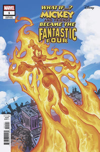 MARVEL AND DISNEY WHAT IF MICKEY AND FRIENDS BECAME THE FANTASTIC FOUR #1 SKOTT IE YOUNG VAR CVR D