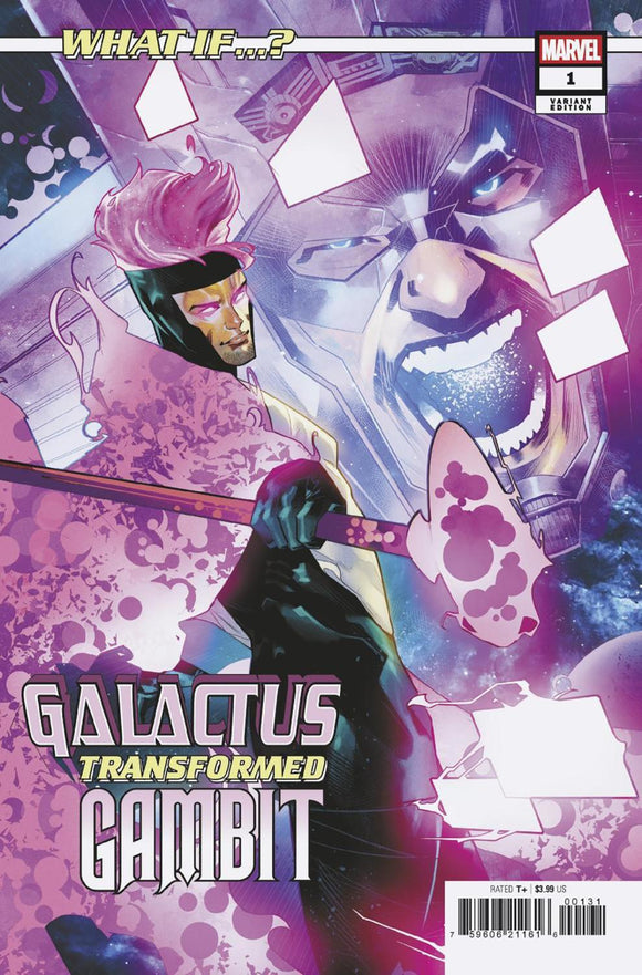 WHAT IF GALACTUS GALACTUS TRANSFORMED GAMBIT #1 EDWIN GALMON VAR CVR C