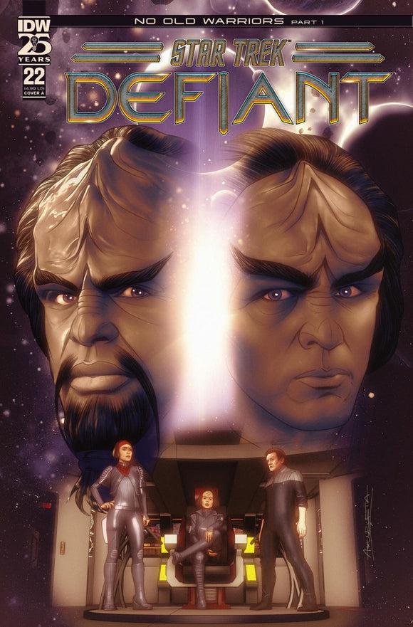 STAR TREK DEFIANT #22 COVER A UNZUETA CVR A