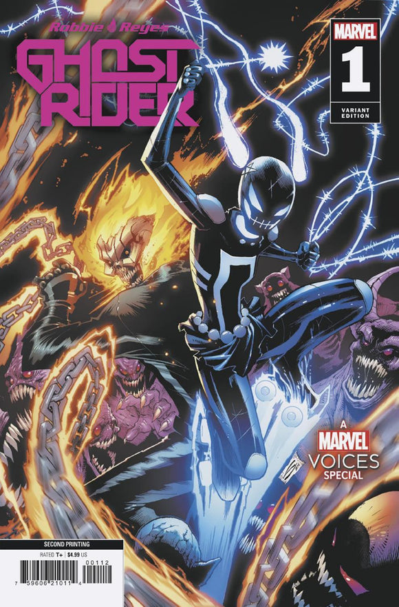 GHOST RIDER ROBBIE REYES SPECIAL #1 GERARDO SANDOVAL 2ND PRINTING VAR CVR A