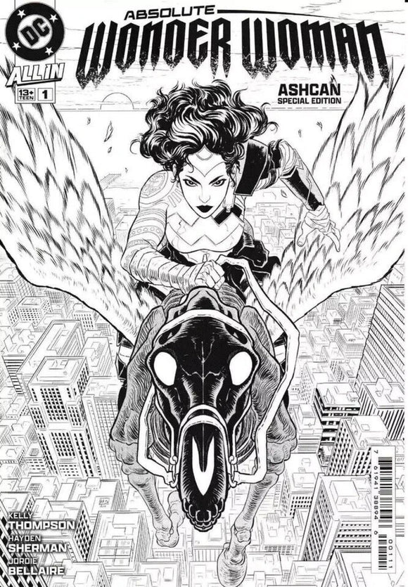 ABSOLUTE SUPERMAN AND ABSOLUTE WONDER WOMAN NYCC ASHCAN SPECIAL EDITION