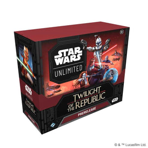 STAR WARS UNLIMITED - TWILIGHT OF THE REPUBLIC PRERELEASE EVENT TICKET