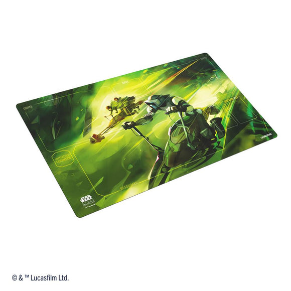 STAR WARS UNLIMITED GAME MAT SPEEDER BIKE CHASE