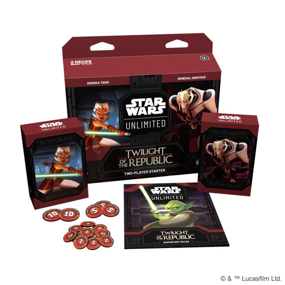 STAR WARS: UNLIMITED - TWILIGHT OF THE REPUBLIC TWO-PLAYER STARTER