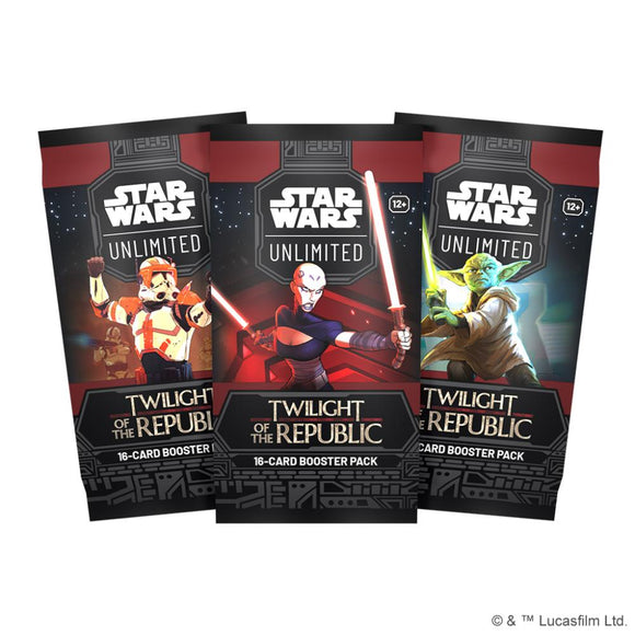 STAR WARS: UNLIMITED - TWILIGHT OF THE REPUBLIC BOOSTER PACK