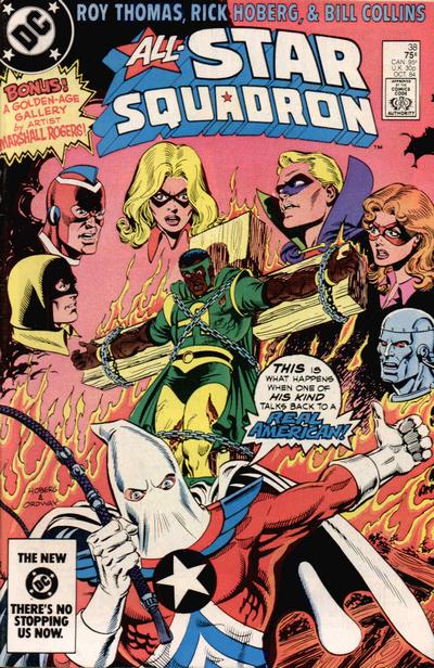 All-Star Squadron 1981 #38 Direct ed. - back issue - $4.00