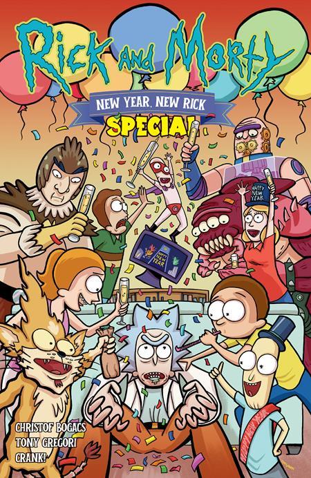 RICK AND MORTY NEW YEAR NEW RICK SPECIAL #1 ONE SHOT CVR A TONY GREGORI