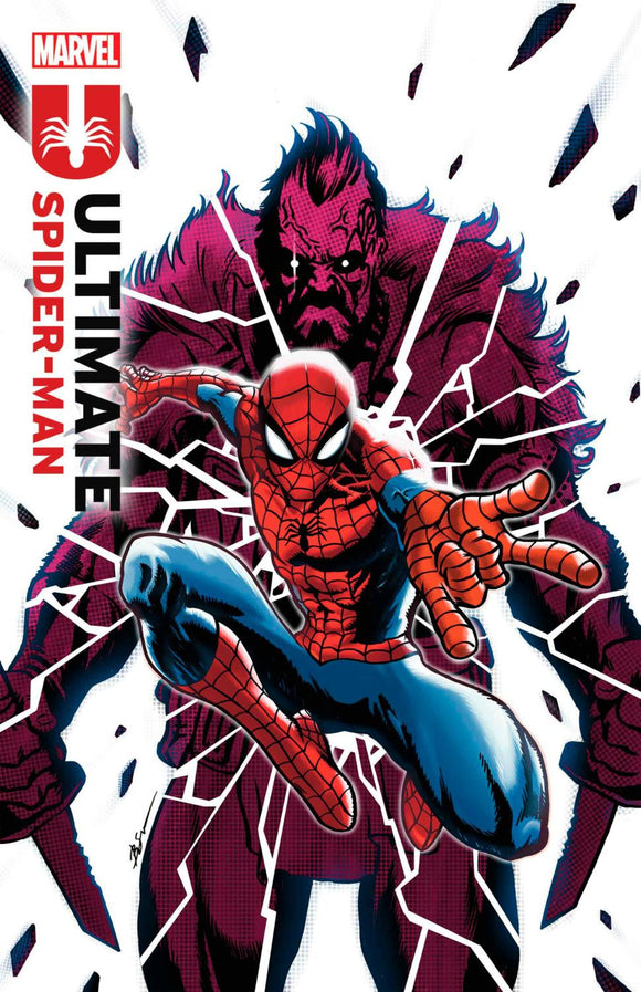 ULTIMATE SPIDER-MAN #13 BEN SU ULTIMATE ONE YEAR IN FOIL VAR CVR B