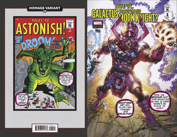 WHAT IF GALACTUS GALACTUS TRANSFORMED MOON KNIGHT #1 PHILIP TAN SCI-FI HOM AGE VAR CVR B