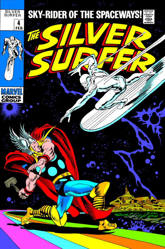 SILVER SURFER OMNIBUS VOL 1 JOHN BUSCEMA THOR COVER NEW PRINTING 2 DM ONLY HC